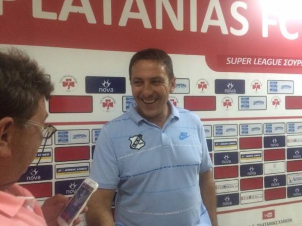 Χαμόγελα απο Παπαδόπουλο-Tι δήλωσε για τη νίκη του ΟΦΗ στα Χανιά! (VIDEO)
