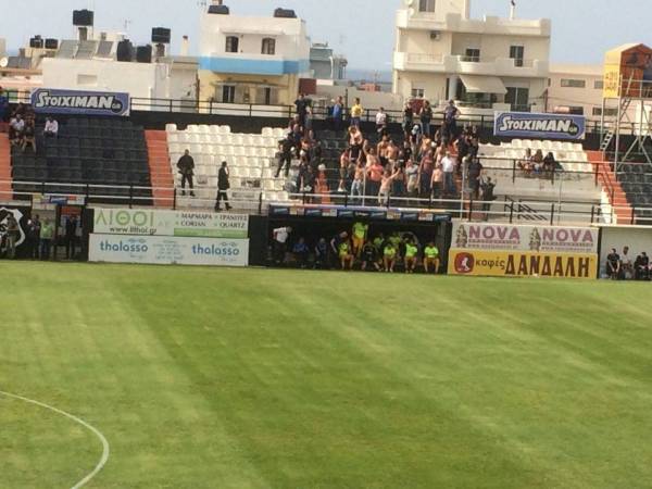 &Pi;&omega;&sigmaf; &beta;&rho;έ&theta;&eta;&kappa;&alpha;&nu; &phi;ί&lambda;&alpha;&theta;&lambda;&omicron;&iota; &tau;&omicron;&upsilon; &Alpha;&rho;&eta; &sigma;&tau;&omicron; &Gamma;&epsilon;&nu;&tau;ί &Kappa;&omicron;&upsilon;&lambda;έ