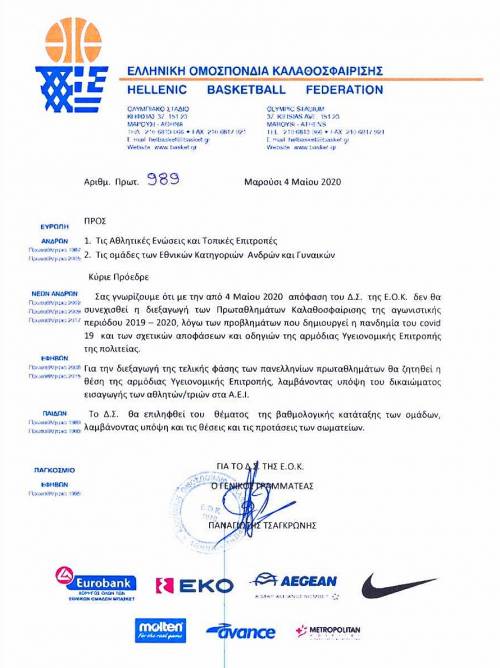 &Epsilon;&pi;ί&sigma;&eta;&mu;&omicron;: K&alpha;&tau;έ&beta;&alpha;&sigma;&epsilon; &rho;&omicron;&lambda;ά &tau;&omicron; &mu;&pi;ά&sigma;&kappa;&epsilon;&tau;