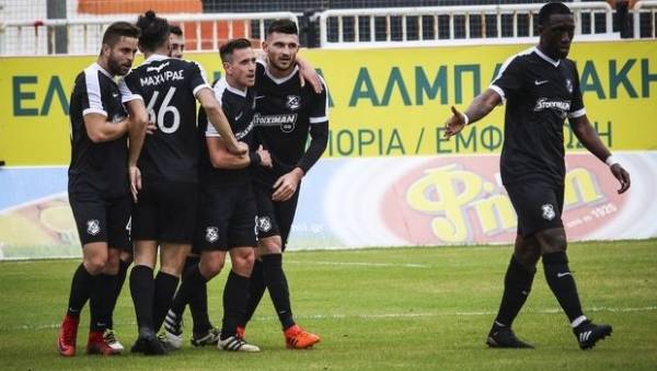 "E&pi;&iota;&alpha;&sigma;&epsilon;" &tau;&eta; &delta;&epsilon;ύ&tau;&epsilon;&rho;&eta; &theta;έ&sigma;&eta; &omicron; &Omicron;&Phi;&Eta;-&Eta; &epsilon;&iota;&kappa;ό&nu;&alpha; &tau;&eta;&sigmaf; Football league