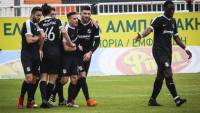 "E&pi;&iota;&alpha;&sigma;&epsilon;" &tau;&eta; &delta;&epsilon;ύ&tau;&epsilon;&rho;&eta; &theta;έ&sigma;&eta; &omicron; &Omicron;&Phi;&Eta;-&Eta; &epsilon;&iota;&kappa;ό&nu;&alpha; &tau;&eta;&sigmaf; Football league
