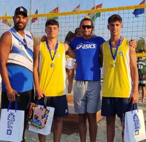 Διακρίσεις αθλητών και προπονητών του ΟΦΗ στα τελικά του Πανελλήνιου πρωταθλήματος Beach Volley K19