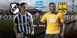 M&epsilon; 4-4-2 &omicron; &Alpha;&rho;&eta;&sigmaf; &sigma;&tau;&omicron; &Gamma;&epsilon;&nu;&tau;ί &Kappa;&omicron;&upsilon;&lambda;έ