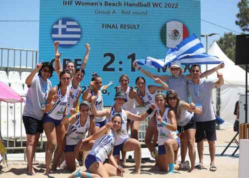 Beach Handball: Ζόρικη πρεμιέρα για την Παγκόσμια πρωταθλήτρια Ελλάδα