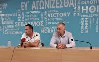 &Tau;&omicron; "'&epsilon;&sigma;&omega; έ&tau;&omicron;&iota;&mu;&omicron;&sigmaf;" &tau;&omicron;&upsilon; &Tau;&alpha;&omicron;&upsilon;&sigma;&iota;ά&nu;&eta; &sigma;&tau;&omicron;&nu; &Epsilon;&rho;&gamma;&omicron;&tau;έ&lambda;&eta; &kappa;&alpha;&iota; &eta; &pi;ί&kappa;&rho;&alpha; &Tau;&omicron;&upsilon;&tau;&zeta;&iota;ά&rho;&eta; &gamma;&iota;&alpha; &tau;&omicron; &Nu;ί&kappa;&kappa;&iota;