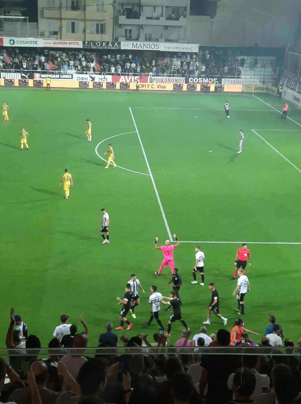 &Epsilon;&Pi;&Omicron;&Sigma; &tau;&omicron;&upsilon; &Omicron;&Phi;&Eta;: &Epsilon;&chi;&alpha;&nu;&epsilon; 0-3 &kappa;&alpha;&iota; &iota;&sigma;&omicron;&phi;ά&rho;&iota;&sigma;&epsilon; 3-3 &tau;&eta;&nu; &Alpha;&Epsilon;&Kappa;!