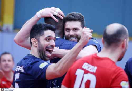 &Pi;&iota;&omicron; &alpha;&nu;&tau;&alpha;&gamma;&omega;&nu;&iota;&sigma;&tau;&iota;&kappa;ή &eta; Volley League &mu;&epsilon; &Pi;&alpha;&nu;&iota;ώ&nu;&iota;&omicron; &kappa;&alpha;&iota; &Kappa;&alpha;&lambda;&alpha;&mu;ά&tau;&alpha;