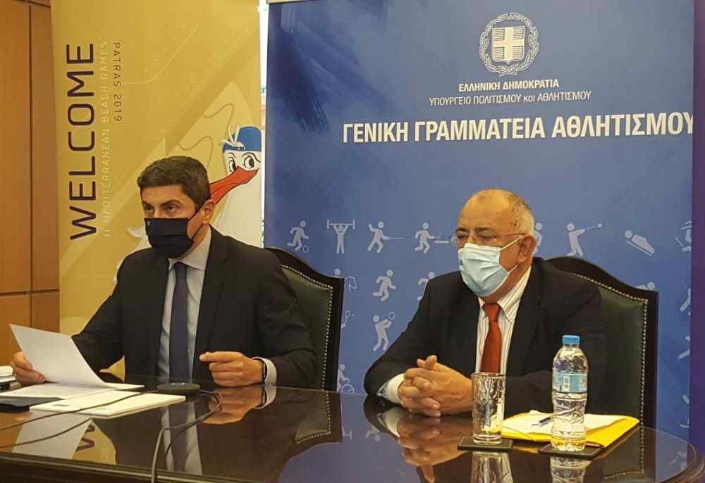 &Delta;&upsilon;&omicron; &mu;&epsilon;&gamma;ά&lambda;&alpha; &alpha;&theta;&lambda;&eta;&tau;&iota;&kappa;ά &gamma;&epsilon;&gamma;&omicron;&nu;ό&tau;&alpha; &delta;&iota;&epsilon;&kappa;&delta;&iota;&kappa;&epsilon;ί &tau;&omicron; &Eta;&rho;ά&kappa;&lambda;&epsilon;&iota;&omicron; &kappa;&alpha;&iota; &eta; &Kappa;&rho;ή&tau;&eta;