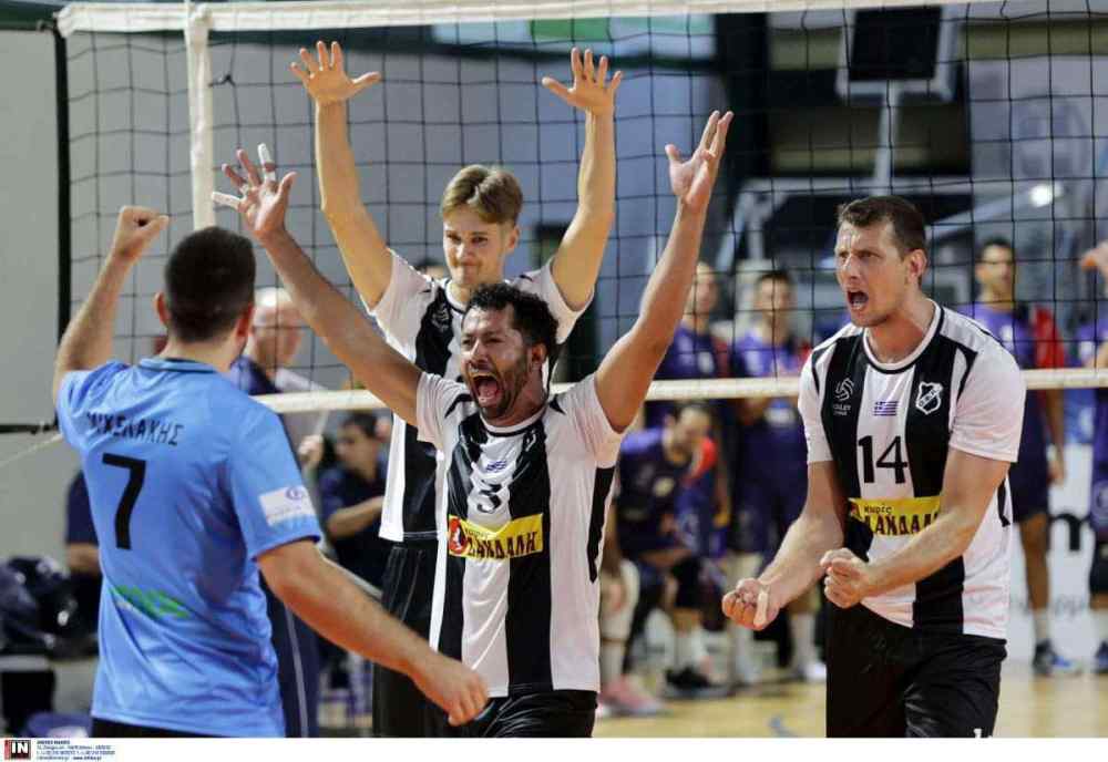 &Epsilon;&tau;&omicron;&iota;&mu;&omicron;&sigmaf; &omicron; &Omicron;&Phi;&Eta; &gamma;&iota;&alpha; &tau;&eta; "&mu;ά&chi;&eta;" &tau;&eta;&sigmaf; Volley League-&Tau;&omicron; &rho;ό&sigma;&tau;&epsilon;&rho; &tau;&eta;&sigmaf; &omicron;&mu;ά&delta;&alpha;&sigmaf;