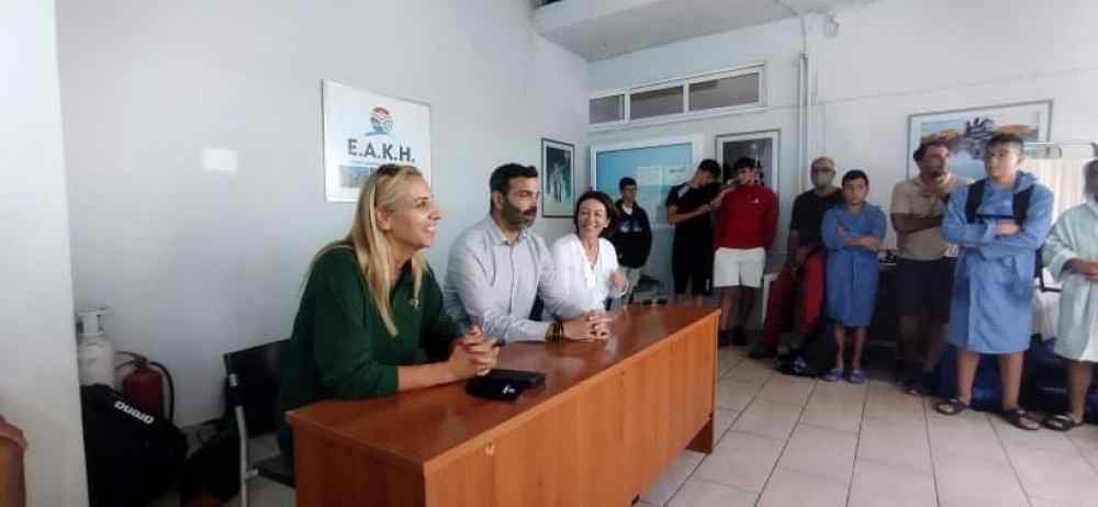 &Epsilon;&nu;&alpha;&sigmaf; &Omicron;&lambda;&upsilon;&mu;&pi;&iota;&omicron;&nu;ί&kappa;&eta;&sigmaf; &sigma;&tau;&omicron; &kappa;&omicron;&lambda;&upsilon;&mu;&beta;&eta;&tau;ή&rho;&iota;&omicron; &Eta;&rho;&alpha;&kappa;&lambda;&epsilon;ί&omicron;&upsilon;-&Epsilon;&tau;&omicron;&iota;&mu;&omicron; &gamma;&iota;&alpha; &mu;&epsilon;&gamma;ά&lambda;&epsilon;&sigmaf; &delta;&iota;&omicron;&rho;&gamma;&alpha;&nu;ώ&sigma;&epsilon;&iota;&sigmaf;