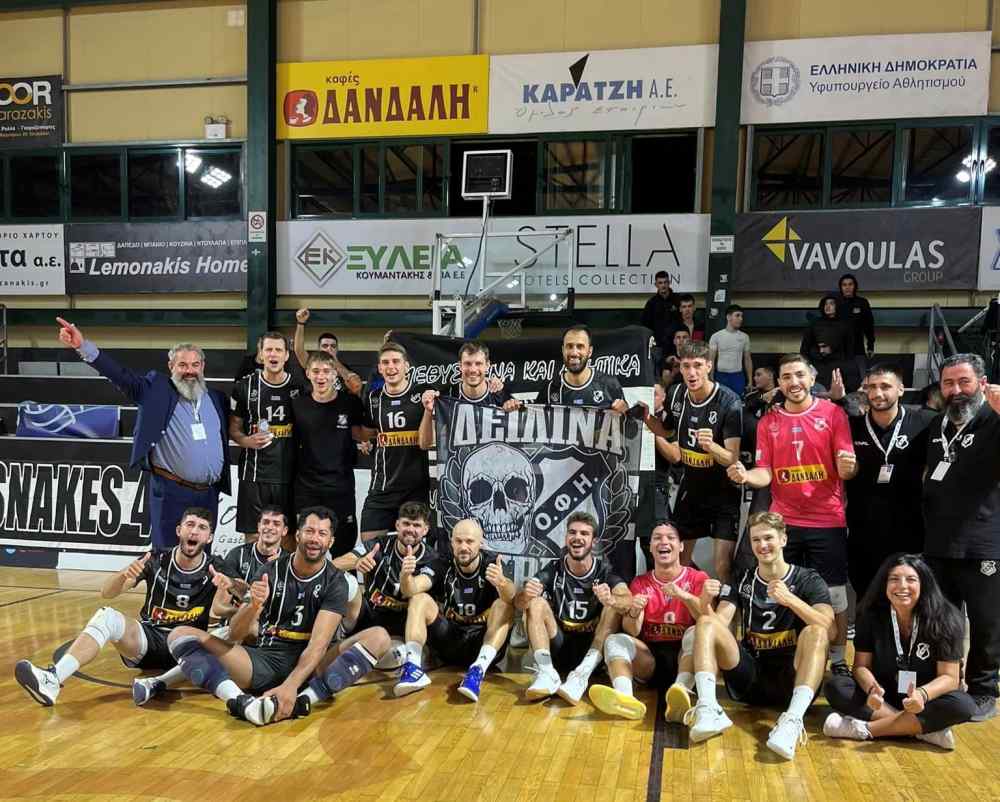 &Mu;&epsilon; &sigma;&omicron;ύ&pi;&epsilon;&rho; &Mu;&iota;&chi;&alpha;ί&lambda;&omicron;&beta;&iota;&tau;&sigmaf; &kappa;&alpha;&iota; &tau;&rho;&omicron;&mu;&epsilon;&rho;ό &kappa;ό&sigma;&mu;&omicron; &omicron; &Omicron;&Phi;&Eta; 3-0 &tau;&omicron;&nu; &Pi;&Alpha;&Omicron;&Kappa; &sigma;&tau;&eta; &mu;&epsilon;&gamma;&alpha;&lambda;ύ&tau;&epsilon;&rho;&eta; &nu;ί&kappa;&eta; &tau;&eta;&sigmaf; &iota;&sigma;&tau;&omicron;&rho;ί&alpha;&sigmaf; &tau;&omicron;&upsilon; &sigma;&tau;&eta;&nu; Volley League